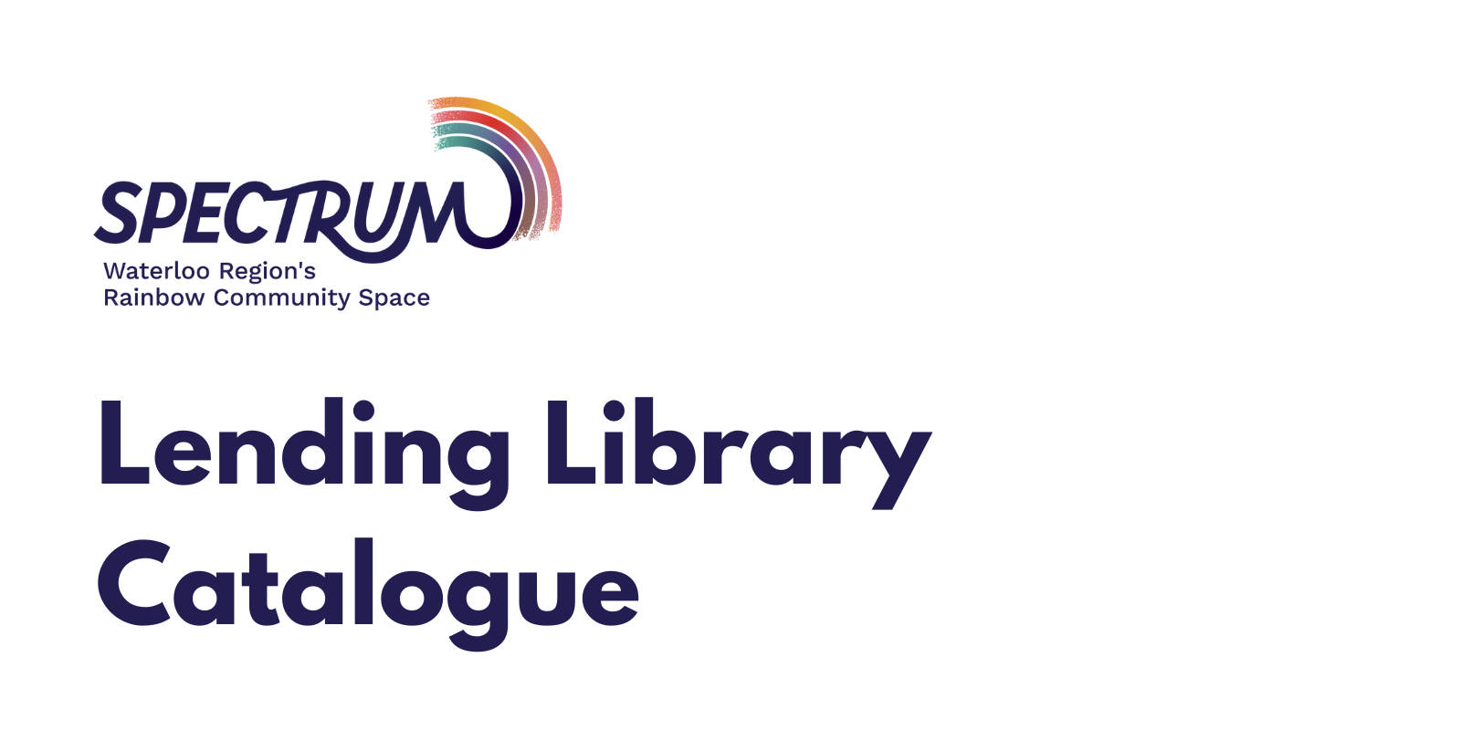 Lending Library Catalogue